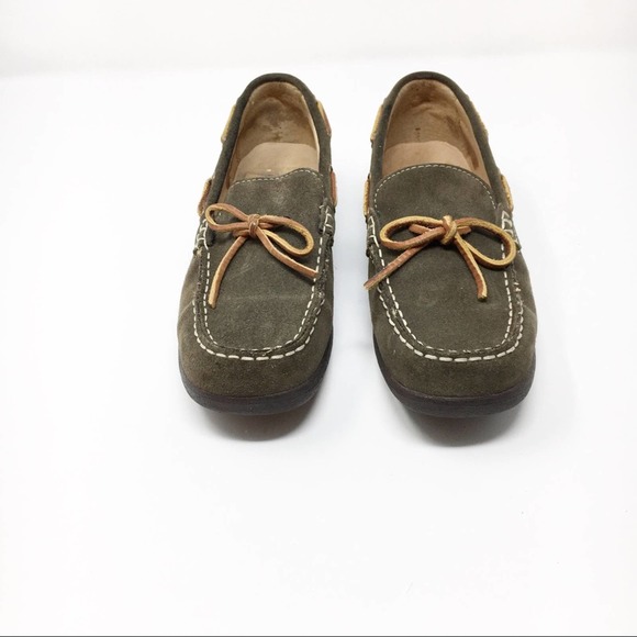 Lands End Suede Loafers - Picture 3 of 7